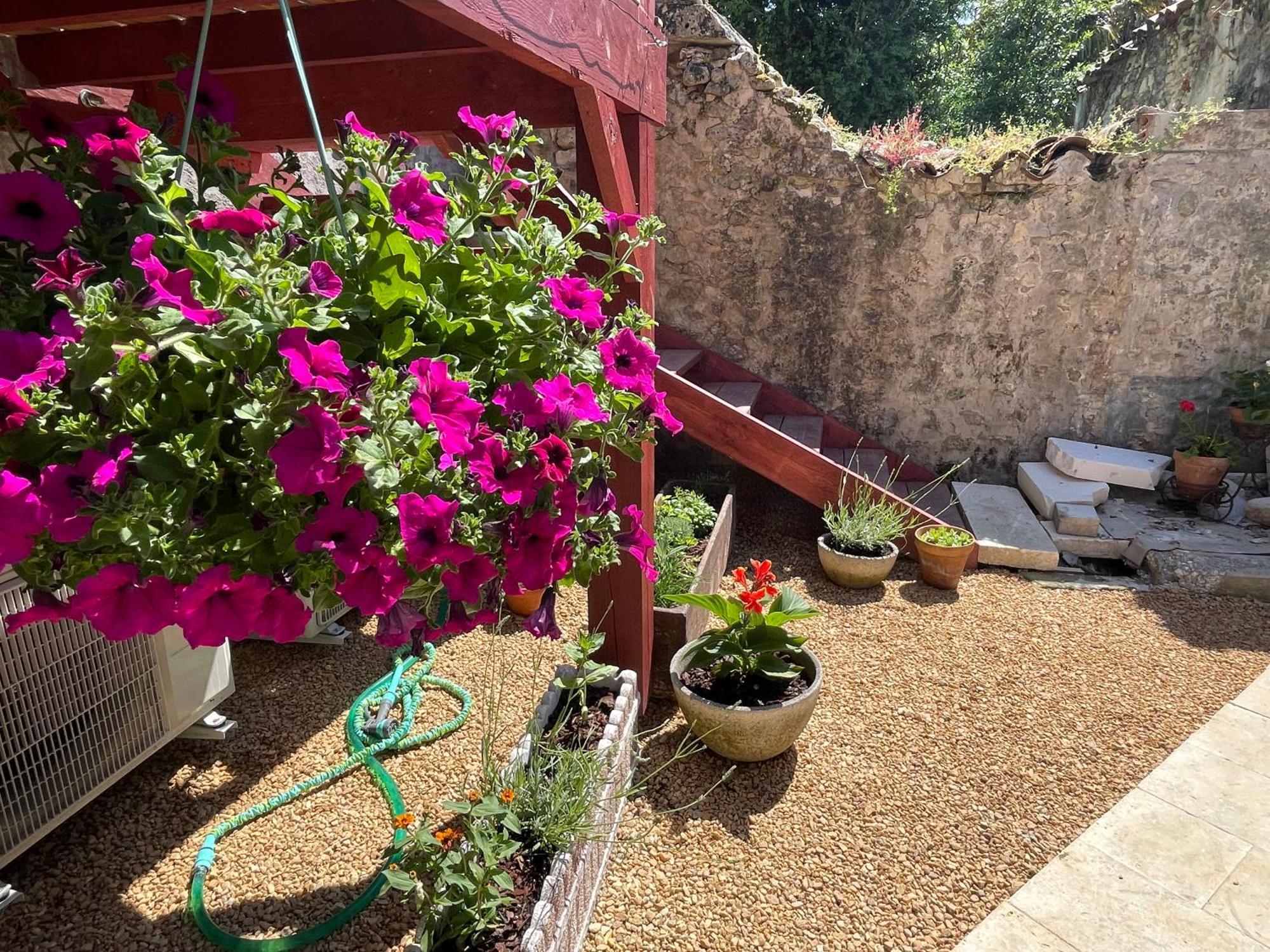 Au Pied Du Chateau Bourdeilles Exterior foto